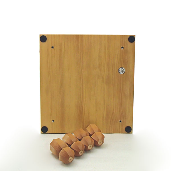 楽天市場】木製囲碁盤 新かや2寸卓上・足付接合兼用碁盤 竹 : 安心真心