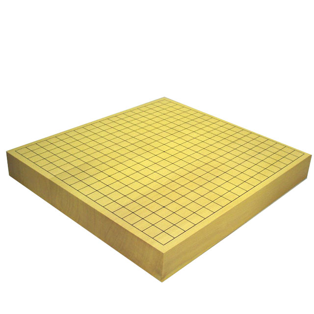 天然木製囲碁盤 新かや2寸卓上接合42㎝×46㎝ 厚み5.7㎝(2寸) shinkaya20kenyo.jpg