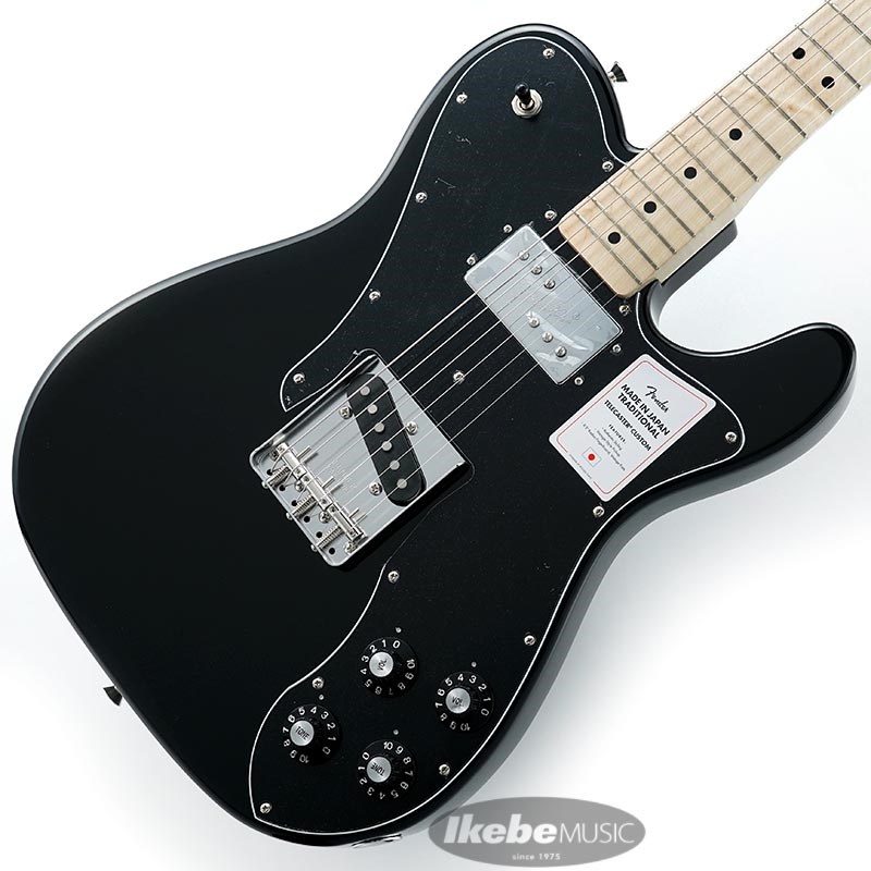 楽天市場】Traditional 70s Telecaster Custom (Black) Fender Made in