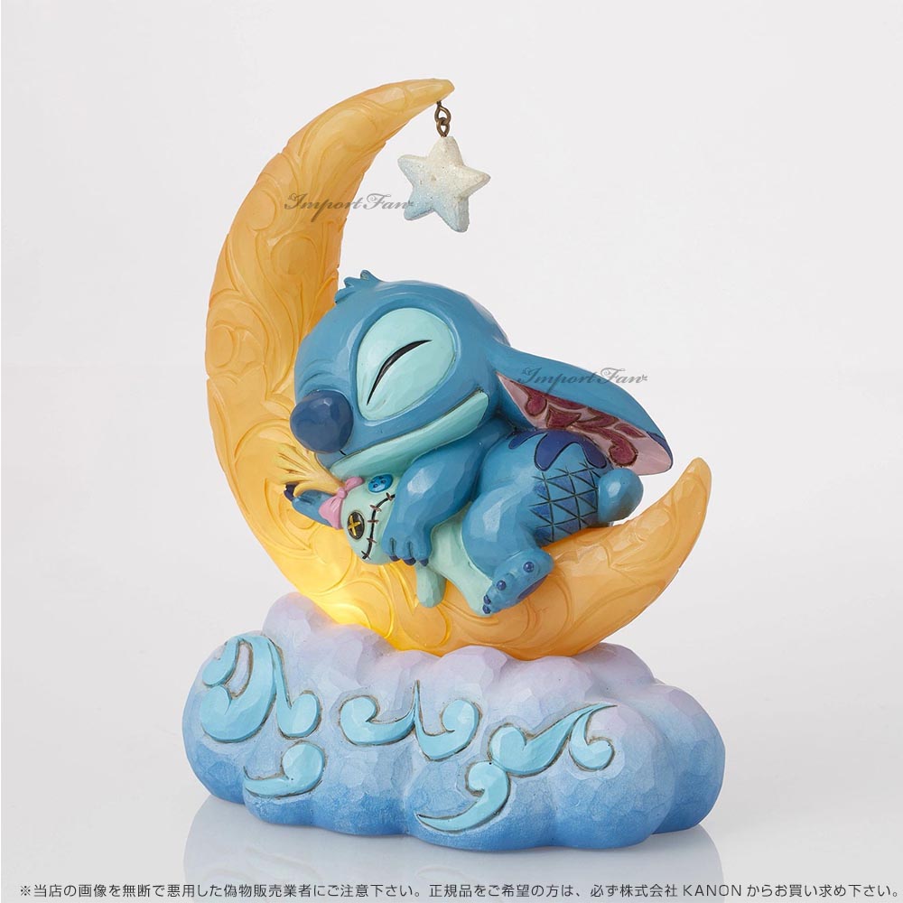 楽天市場】ジムショア スティッチ スクランプ LEDの月の上で眠る