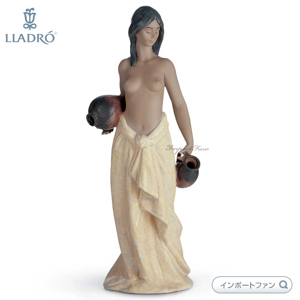 楽天市場】リヤドロ 水差しを持つ女 グレス 裸婦 置物 01006333 LLADRO