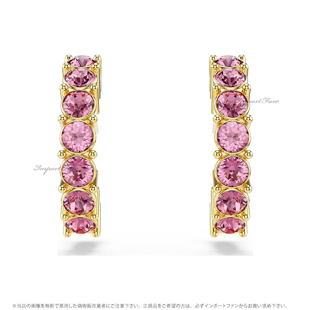 楽天市場】スワロフスキー ミニフープ フープピアス ラウンドカット