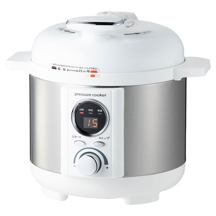 楽天市場】電気圧力鍋 1.2L リブセトラ LIVCETRA LPC-T1201
