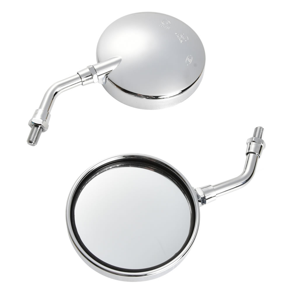 楽天市場】バイク 広角 丸型ミラー Z2タイプショート 左右セット