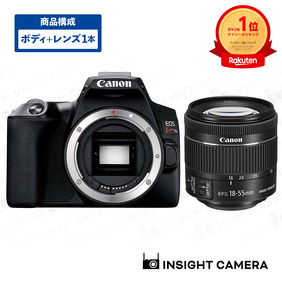 カメラ Canon 標準ズームレンズ EF-S18-55mm F4.0-5.6IS STM」の人気