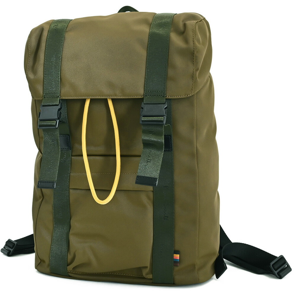 楽天市場】ポールスミス バッグ リュックサック カーキ Paul Smith