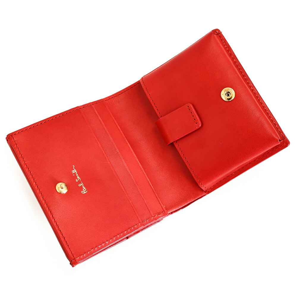 楽天市場】展示品箱なし ポールスミス 財布 二つ折り財布 BOX財布 赤