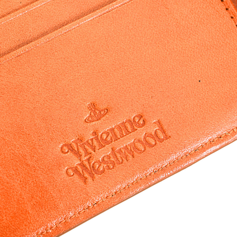 楽天市場】ヴィヴィアンウエストウッド 財布 二つ折り財布 オレンジ