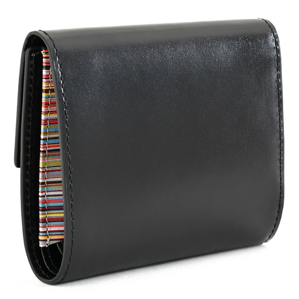 楽天市場】ポールスミス 財布 三つ折り財布 黒(ブラック) Paul Smith