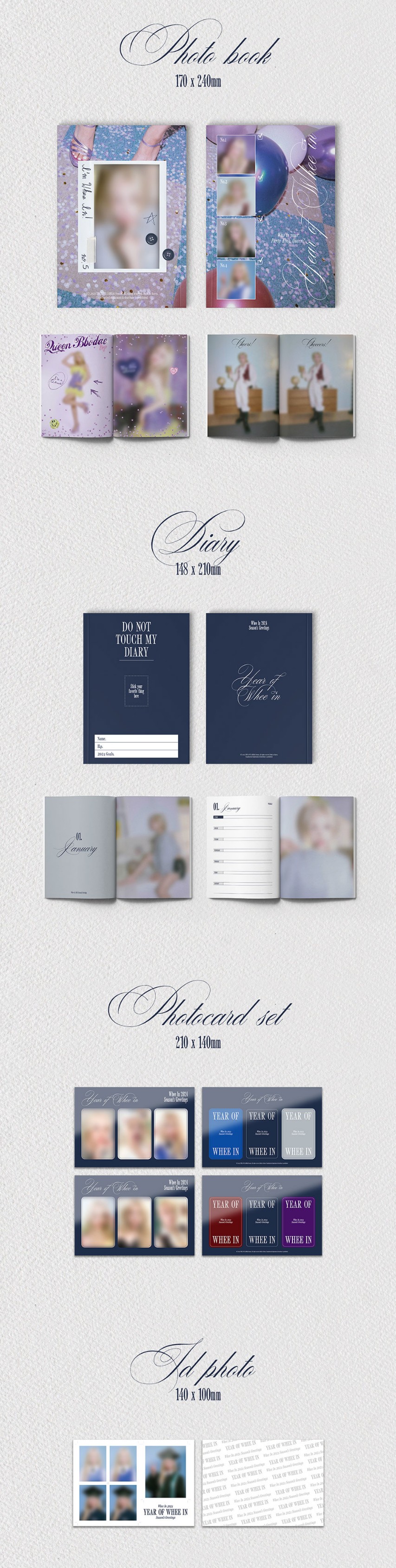 MAMAMOO フィイン 2024 Season Greetings シーグリ MAMAMOO フィイン