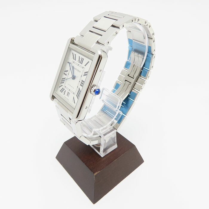 楽天市場】カルティエ タンクソロXL 自動巻 箱 保証書 シルバー文字盤