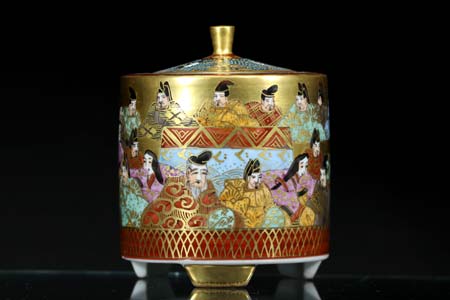 楽天市場】九谷焼 香炉 三十六歌仙 3.5号香炉 香器 仏具 陶器 美術保存