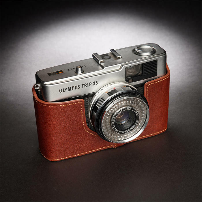 楽天市場】TP Original Olympus Trip35 専用 ブルタイプ 本革 ボディ
