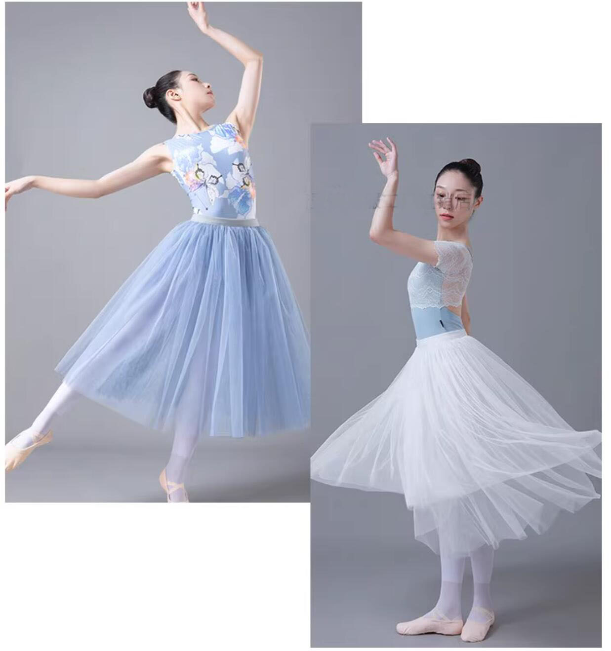 楽天市場】バレエ スカート 丈70cm ミドル丈 大人 ジュニア バレエ