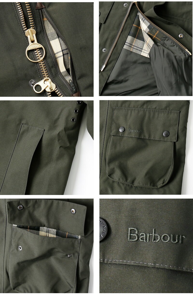 楽天市場】Barbour/バブアー CLASSIC BORDER SHOWERPROOF 2LAYER COAT