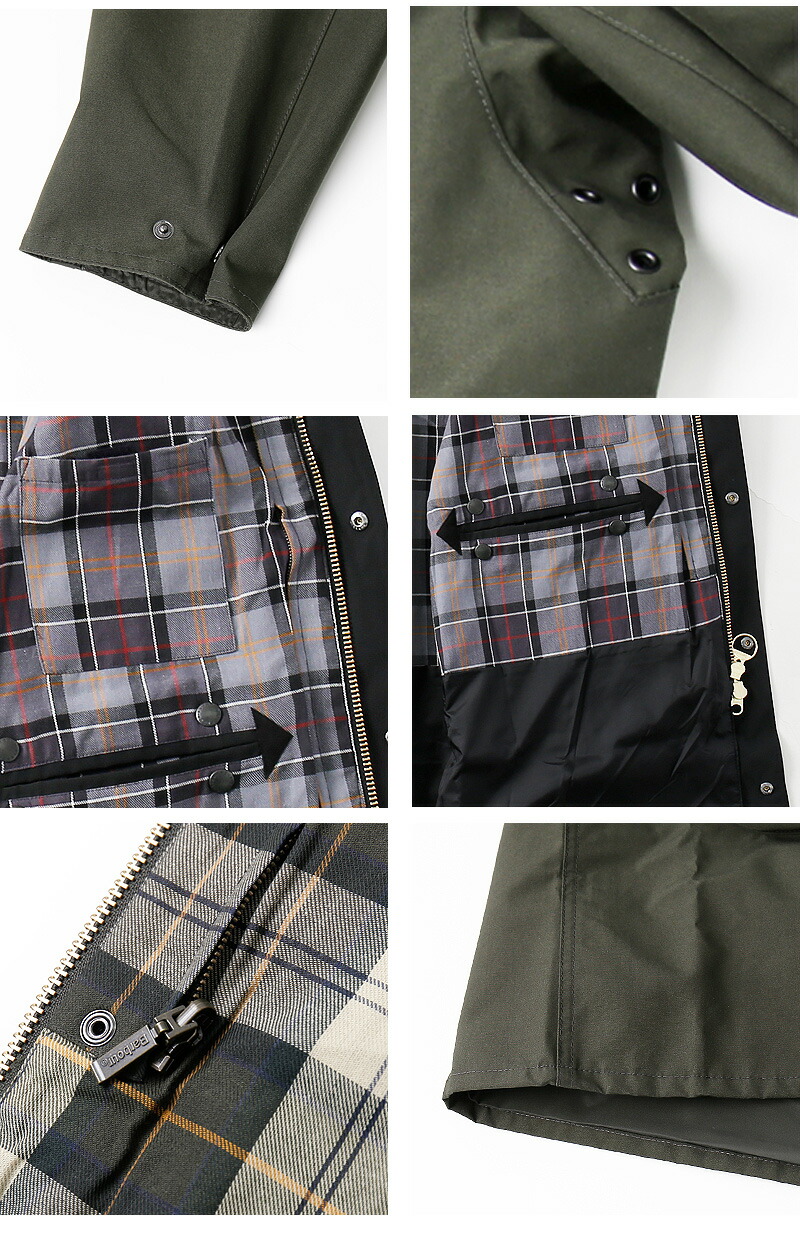 楽天市場】Barbour/バブアー CLASSIC BORDER SHOWERPROOF 2LAYER COAT