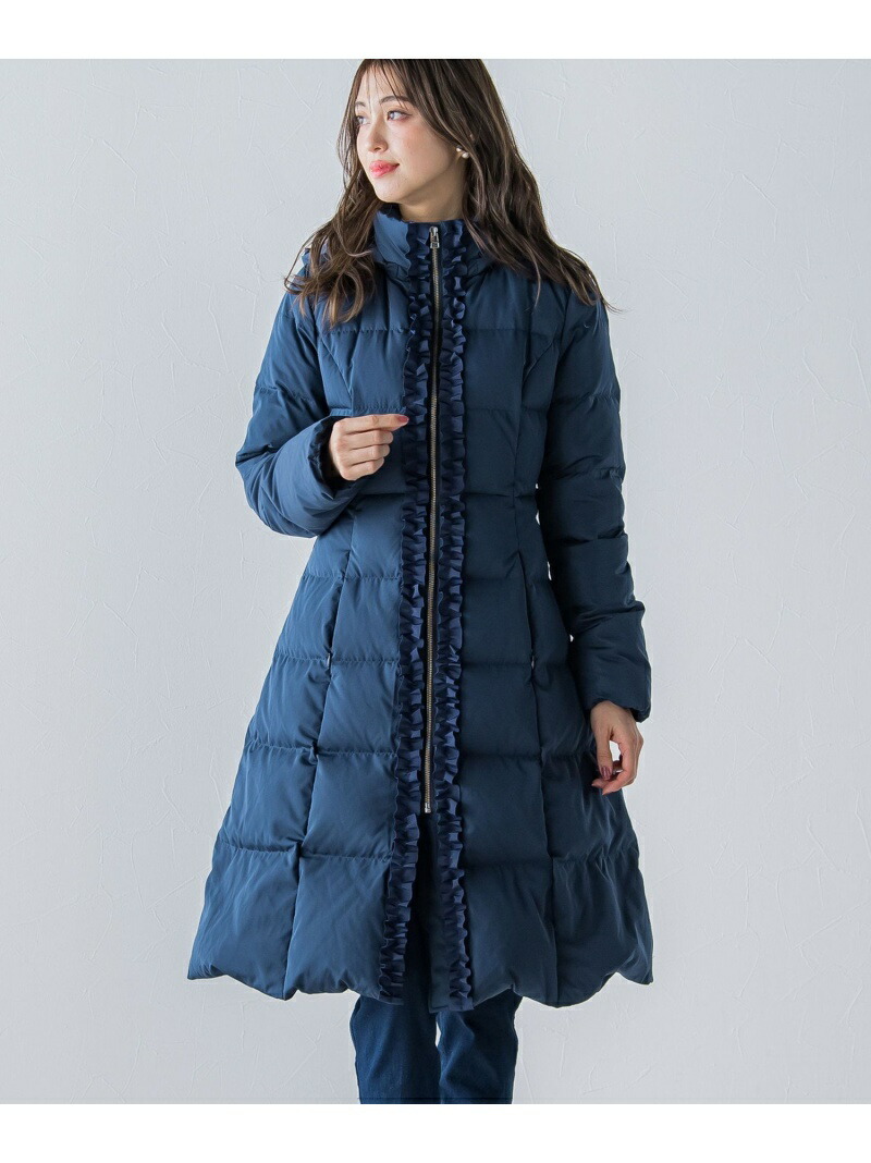 楽天市場】【SALE／50%OFF】フリルロングダウン QUEENS COURT