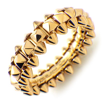 楽天市場】カルティエ Cartier リング クラッシュ ドゥ SM B4229800