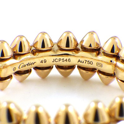 楽天市場】カルティエ Cartier リング クラッシュ ドゥ SM B4229800