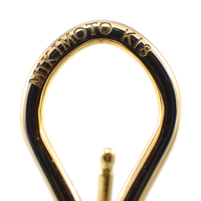 楽天市場】ミキモト MIKIMOTO ピアス ベビー パール 3.6mm珠 K18YG