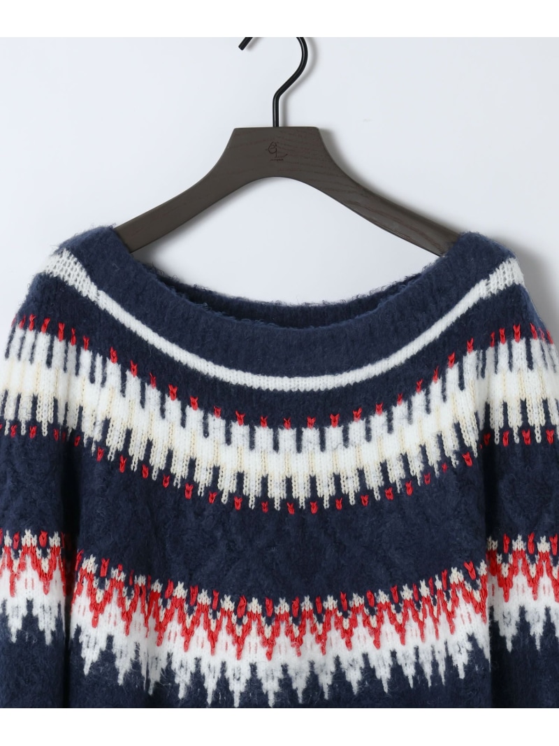 楽天市場】【SALE／30%OFF】3G Fair Isle Pullover eL ジーナシス