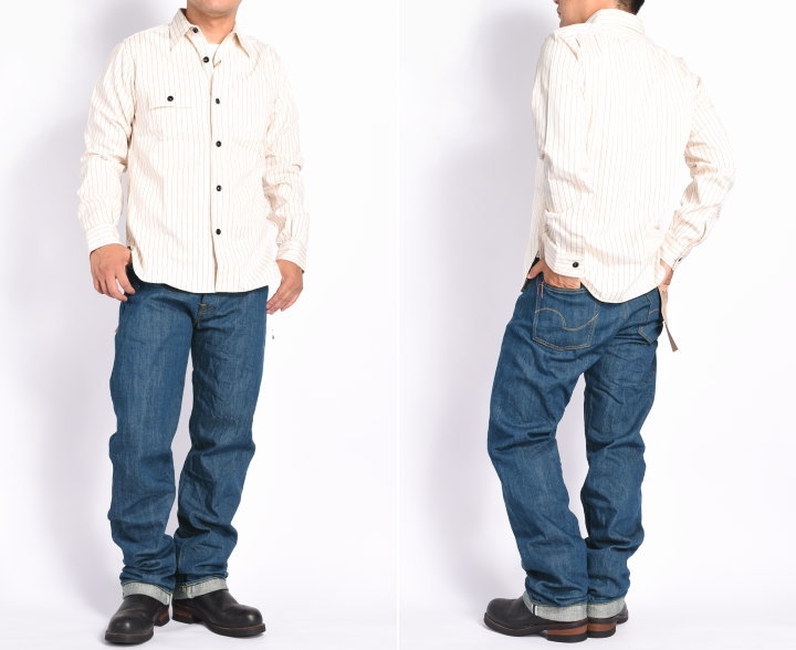 楽天市場】鬼デニム ONI DENIM 13.7oz. オールドフェードブルーデニム