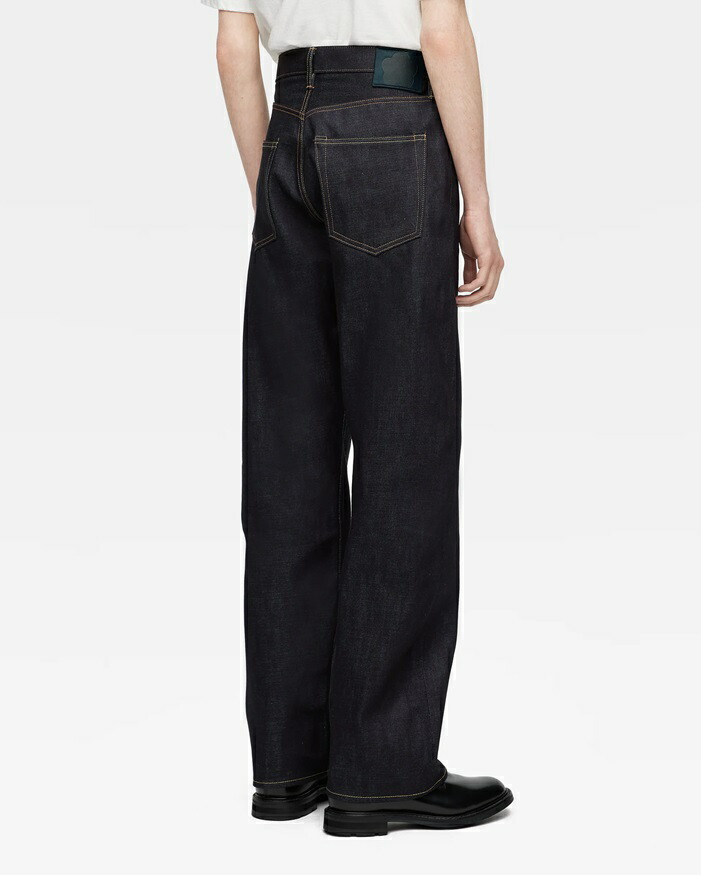 楽天市場】桃太郎ジーンズ ワイド 太め ストレート デニム パンツ