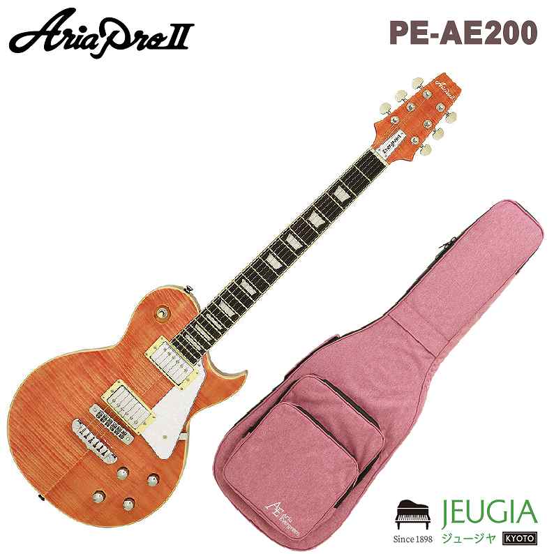 楽天市場】AriaProII PE-AE200 MP Misty Pinkレスポールタイプ