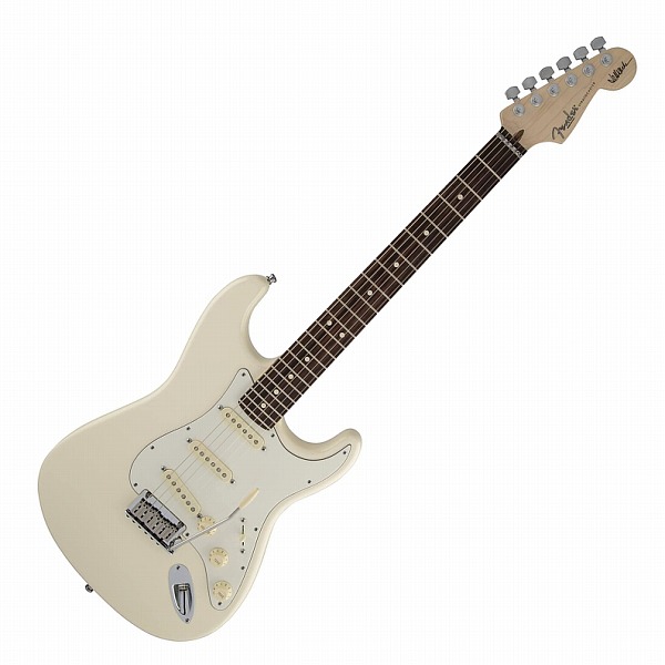 楽天市場】FENDER/JEFF BECK STRATOCASTER OLYMPIC WHITE オリンピック