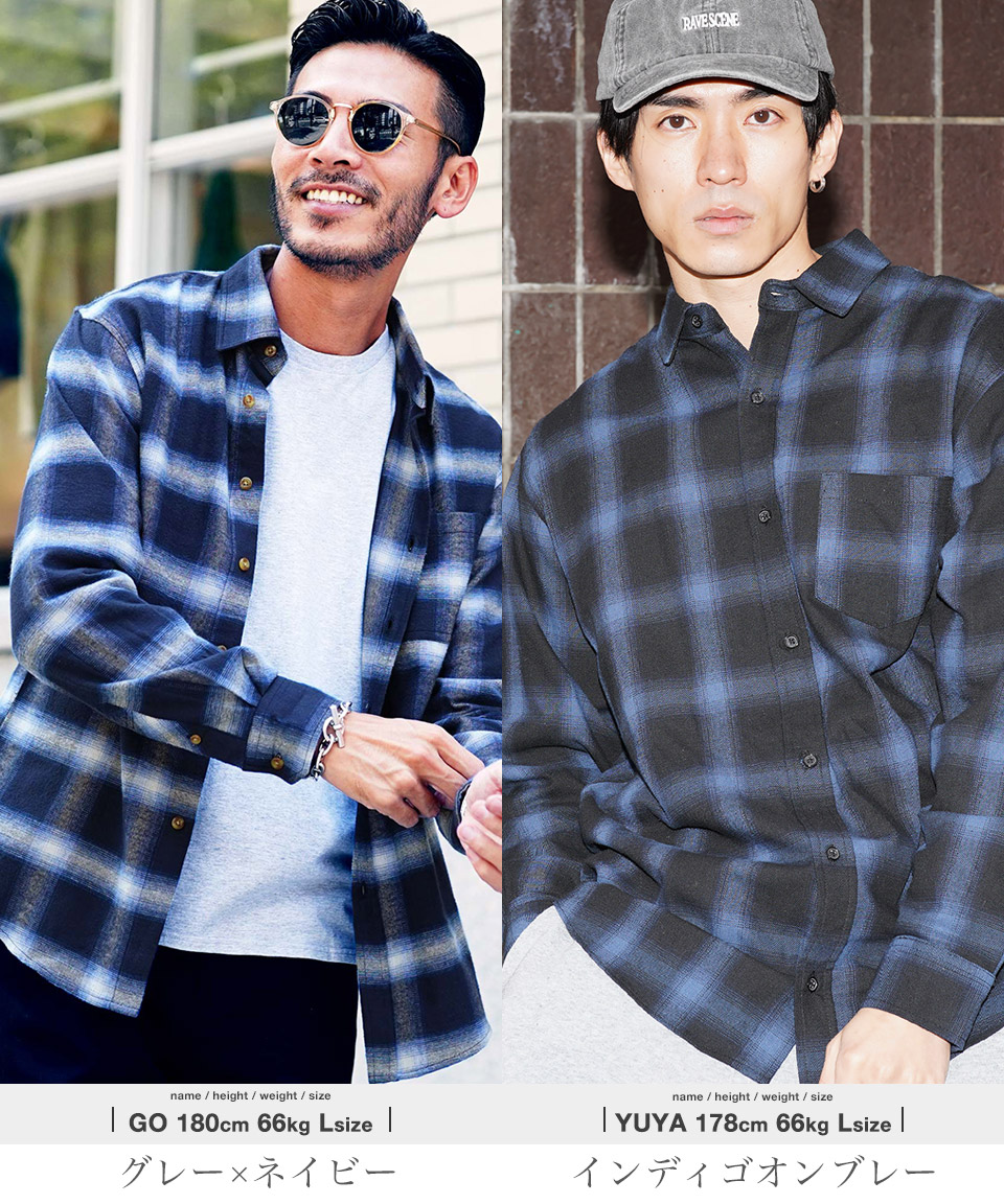 楽天市場】【15％OFFクーポン配信中】チェックシャツ メンズ