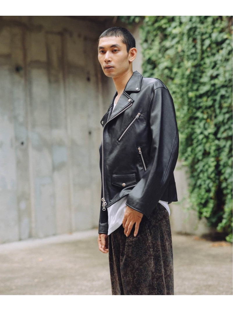 楽天市場】【SALE／30%OFF】シープレザー ダブルライダースジャケット