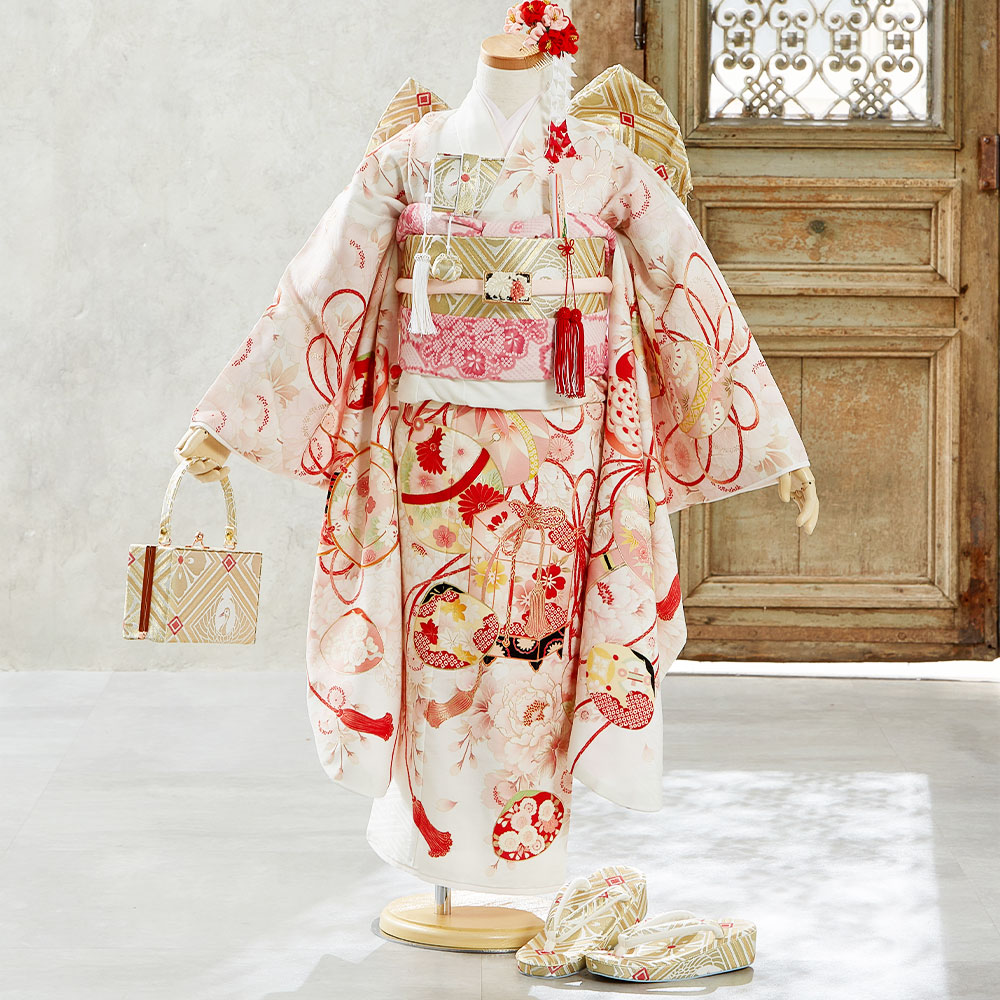 楽天市場】☆【レンタル】七五三 華徒然 着物セット レンタル 753 7歳