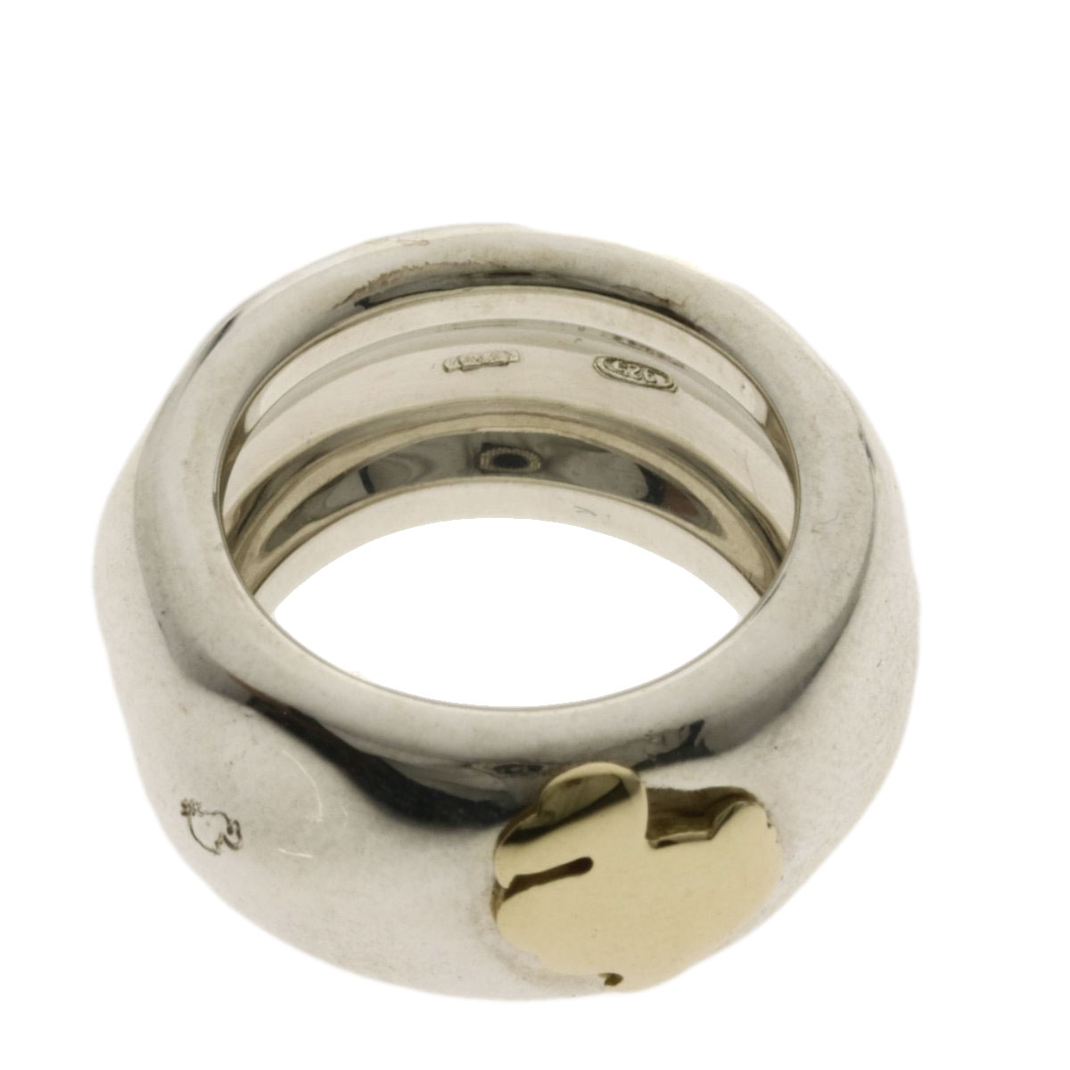 楽天市場】ポメラート DODOモチーフ リング・指輪 シルバー/K18YG