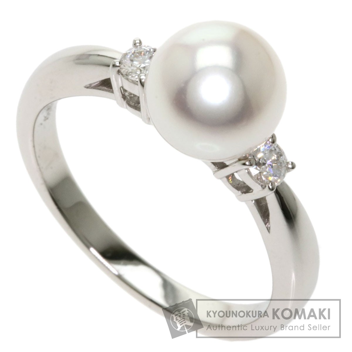楽天市場】ミキモト パール 真珠 ダイヤモンド リング・指輪 プラチナ