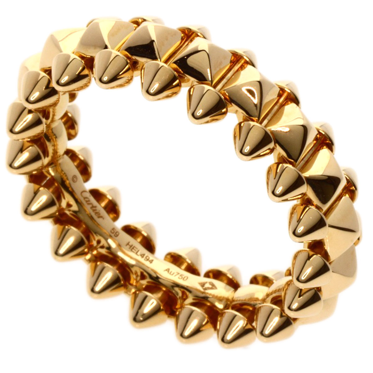 楽天市場】カルティエ クラッシュドゥカルティエ MM #59 リング・指輪