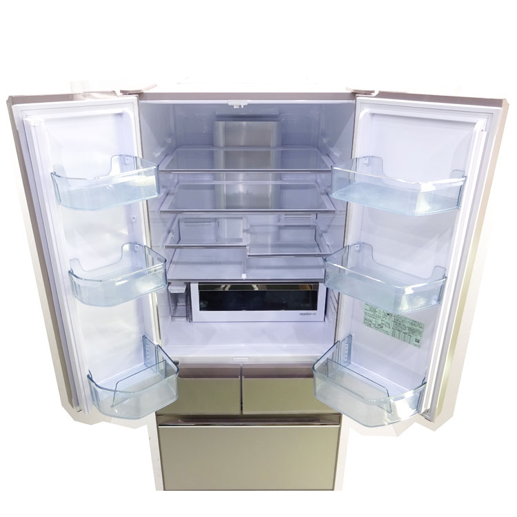 北九州市福岡市限定 日立 6ドア冷蔵庫 2020年製 520L 3ヶ月保証 北九州