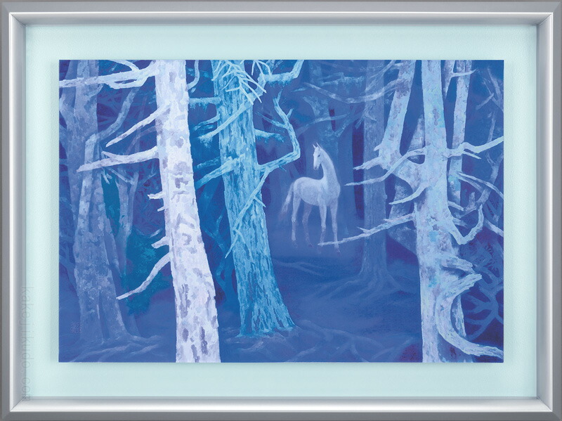 楽天市場】東山魁夷 白馬の森の通販