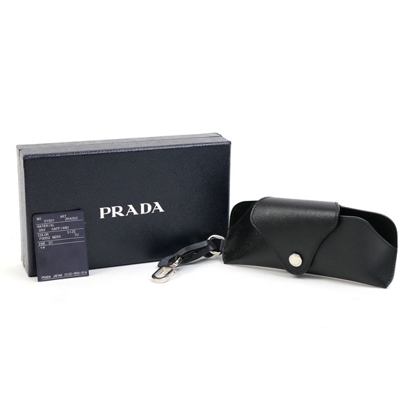 楽天市場】【美品】プラダ 【PRADA】サフィアーノ レザー アイウェア