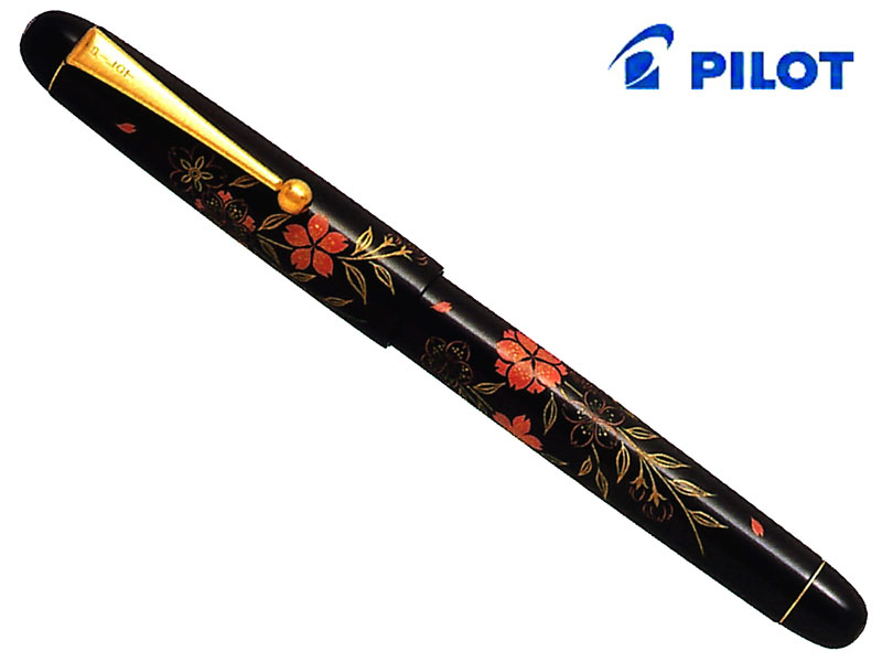 楽天市場】パイロットPilot 万年筆平蒔絵 全6柄 梅/松/葡萄/桜/鶴/水仙