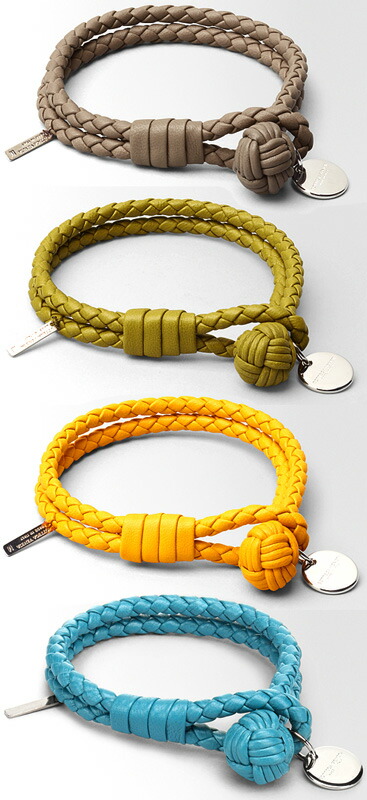 楽天市場】BOTTEGA VENETA ボッテガヴェネタナッパレザー ブレスレット