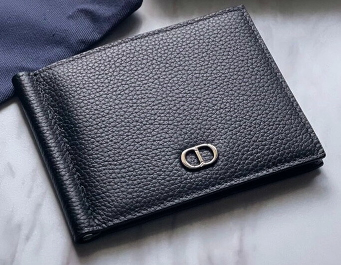 楽天市場】DIOR HOMME ディオールオムイタリア製マネークリップ付き2