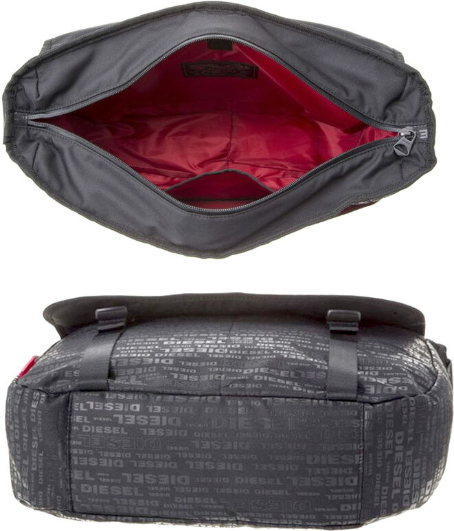 楽天市場】DIESEL ディーゼルメッセンジャーバッグオールオーバーロゴ