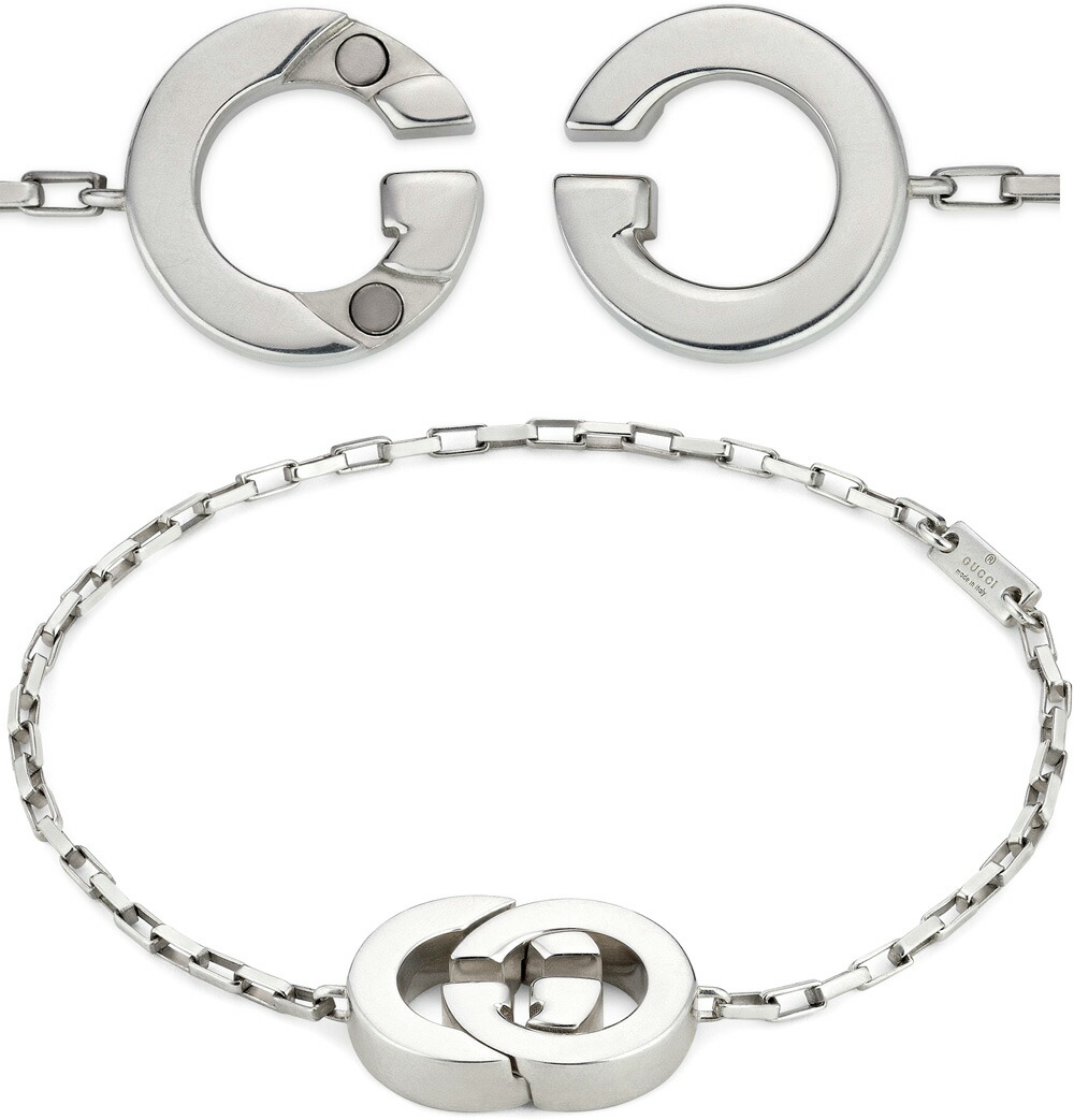 楽天市場】GUCCI グッチ メンズ レディースシルバーチェーン