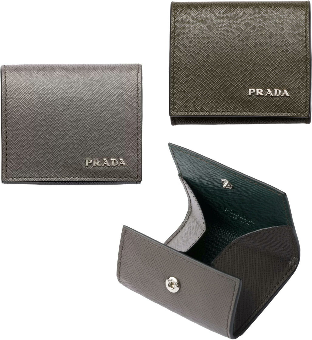 楽天市場】PRADA プラダ メンズ レディーススクエアボックス型コイン