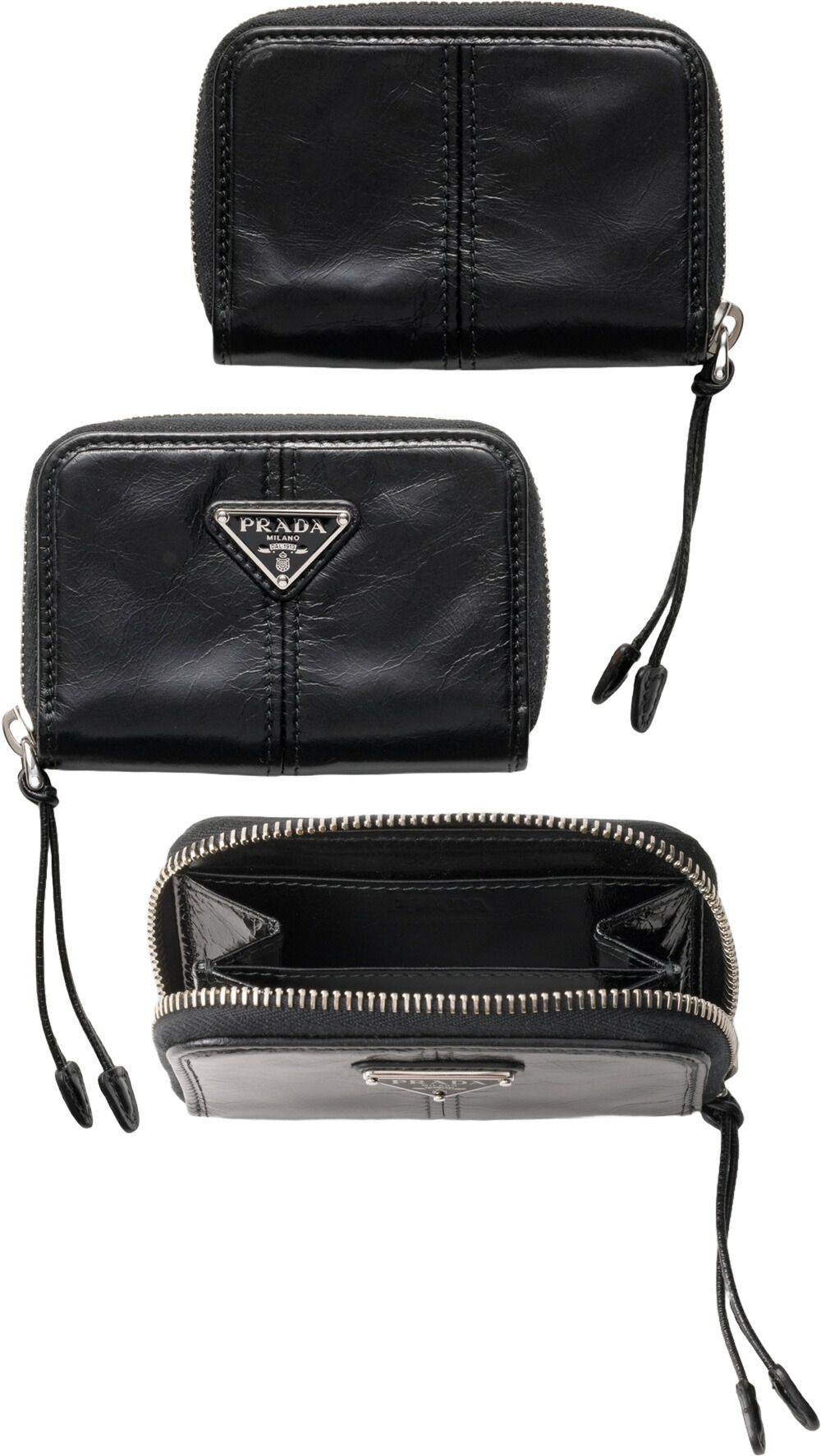 楽天市場】PRADA プラダ メンズ レディースラウンドファスナーコイン