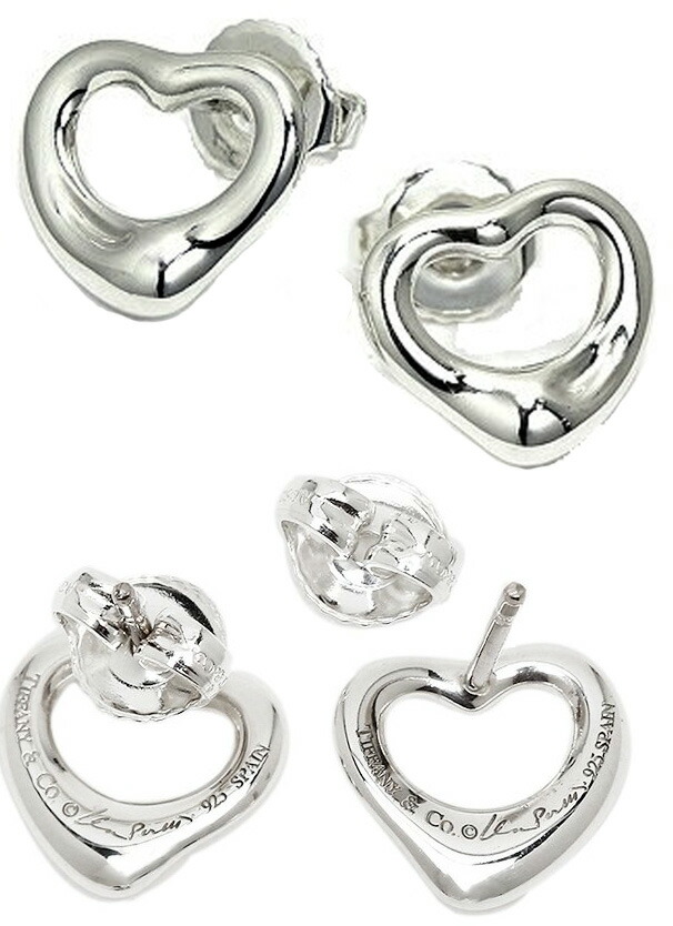 楽天市場】Tiffany&Co. ティファニーオープンハートピアス ミニ