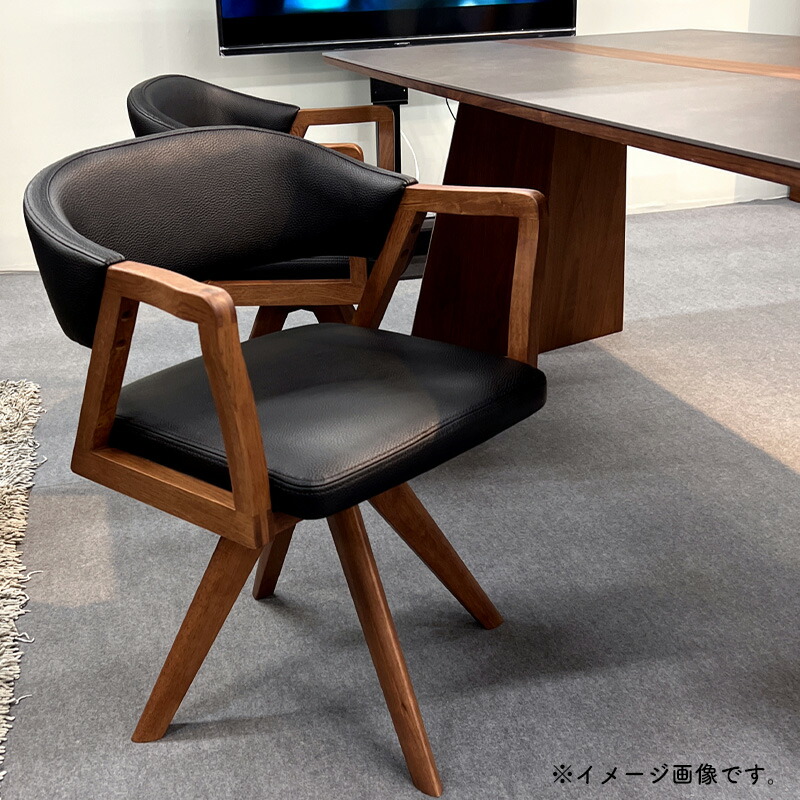 楽天市場】ダイニングチェア 回転式 1脚 チェア 椅子 座面回転 木製