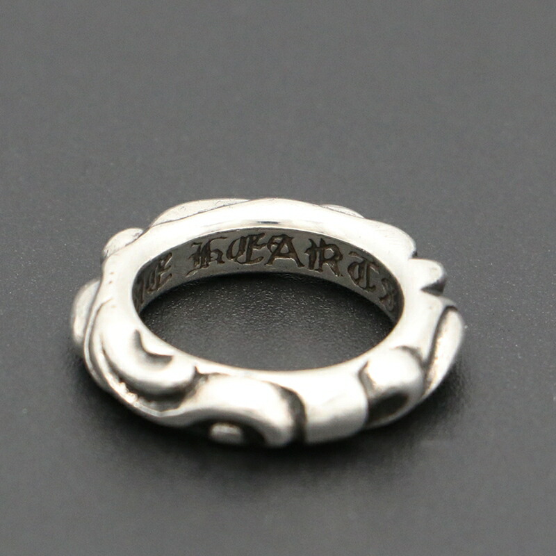 楽天市場】クロムハーツ【CHROMEHEARTS】スクロールバンドリング/2号