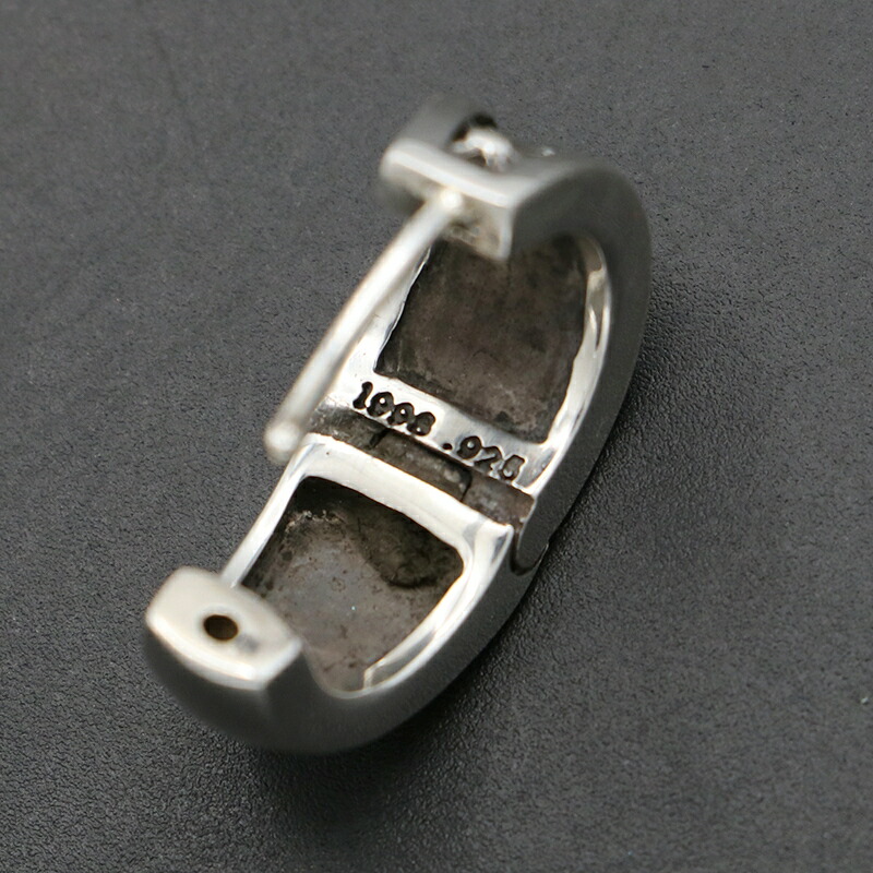 楽天市場】クロムハーツ【CHROMEHEARTS】 ナローVバンド ピアス / CHX