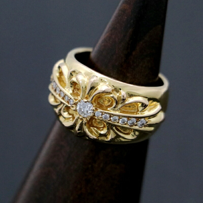 【新品未使用】22k ゴールド　キーパーリング　ダイヤ　リング 楽天市場】 クロムハーツ特集 > ゴールドアイテム > リング : ブランド